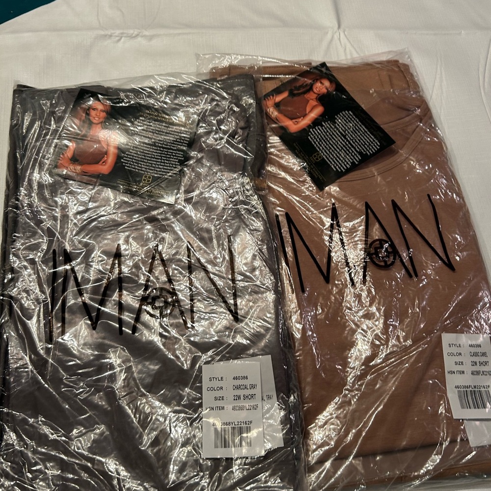 Iman clothing pants and shirt